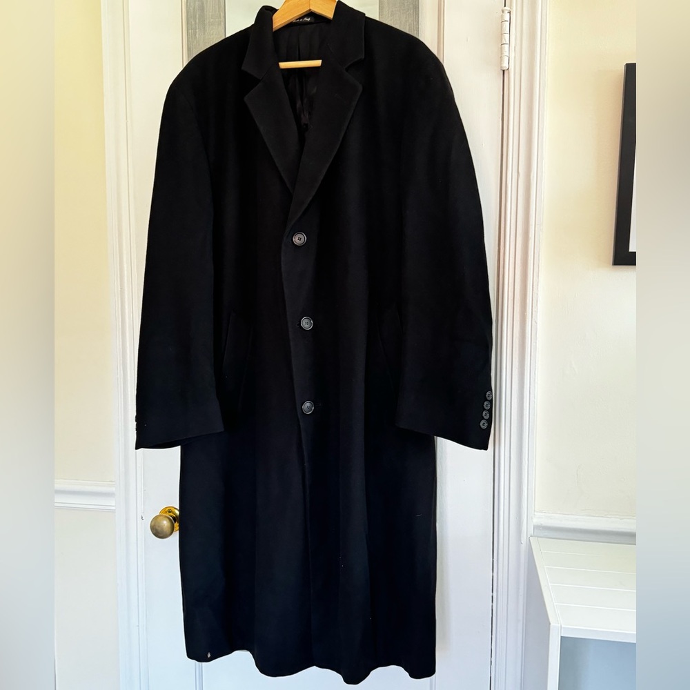 Bill Blass Black Label 100% Pure Cashmere  Coat
